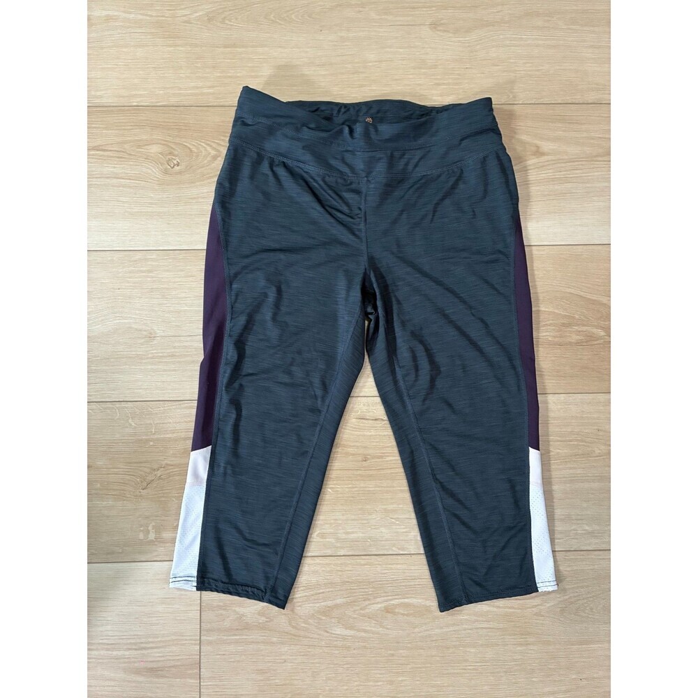 Tangerine Women's Athletic Capri Pants, Size XXL, Gym, Yoga, Running